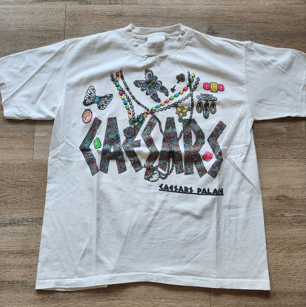 90s Caesar Palace Art Logo Tshirt